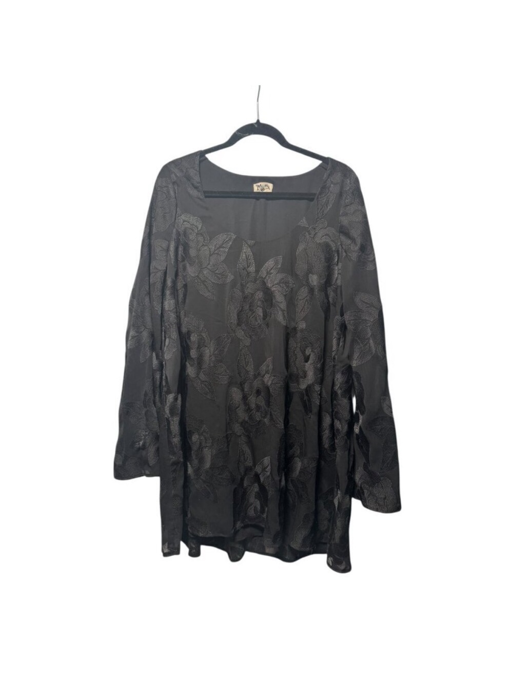 Show Me Your MuMu Black Floral Mini Dress